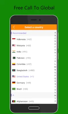 Call Global android App screenshot 4